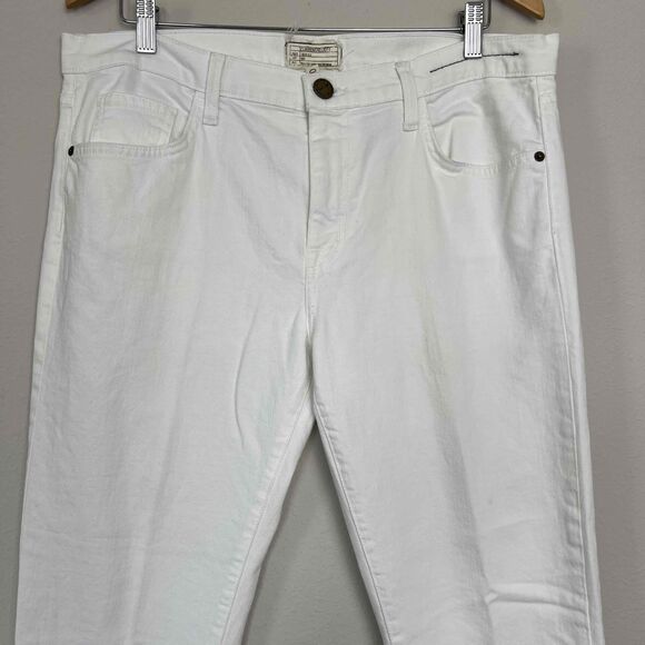 Current Elliott The Fling Jeans in Sugar Size 32 5-Pocket High Rise Stretch - Picture 3 of 15